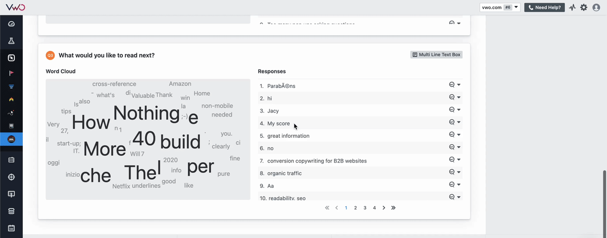 AI Powered Survey Report in VWO Insights