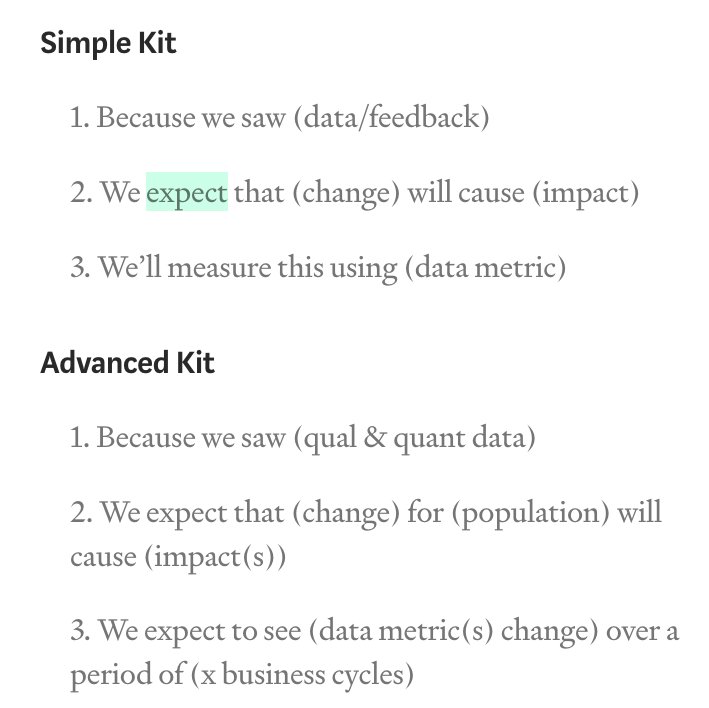 Craig Sullivan’s Hypothesis Framework