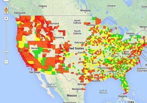 Geo Heatmap